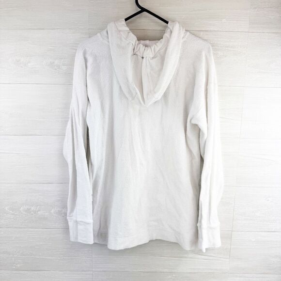 Alala Baja Oversized Terry Cloth Kangaroo Hoodie - Picture 5 of 11